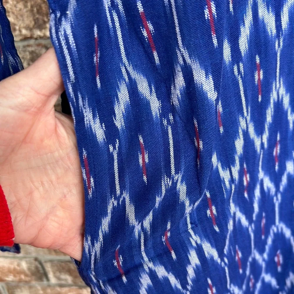 Sundari Silks Ikat desisgn tunic/kurti - Picture 6 of 12